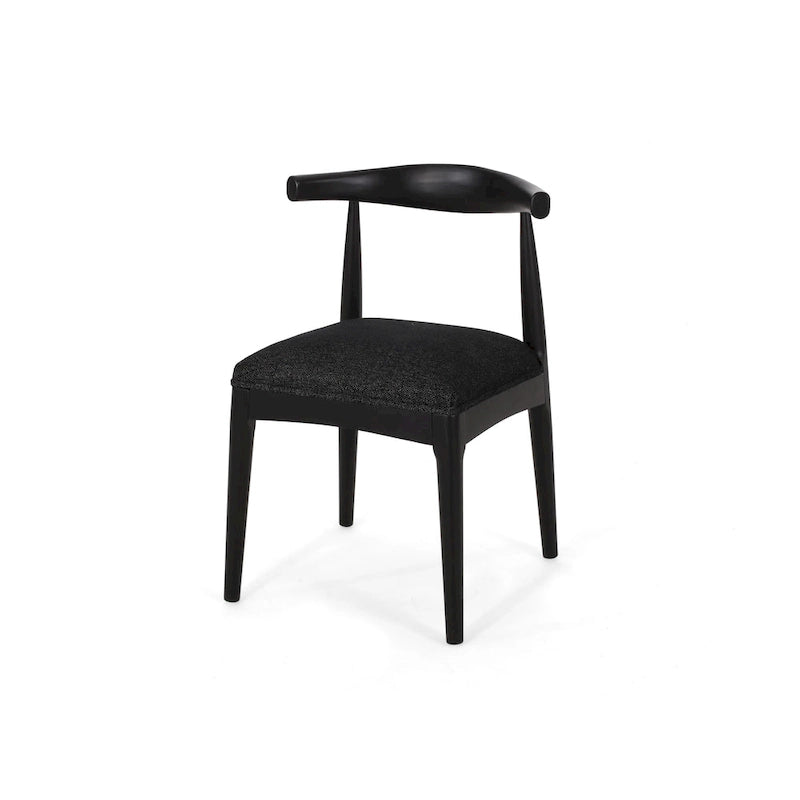 Ensemble de salle à manger 5 pièces en tissu Cortina et hévéa de Christopher Knight Home
