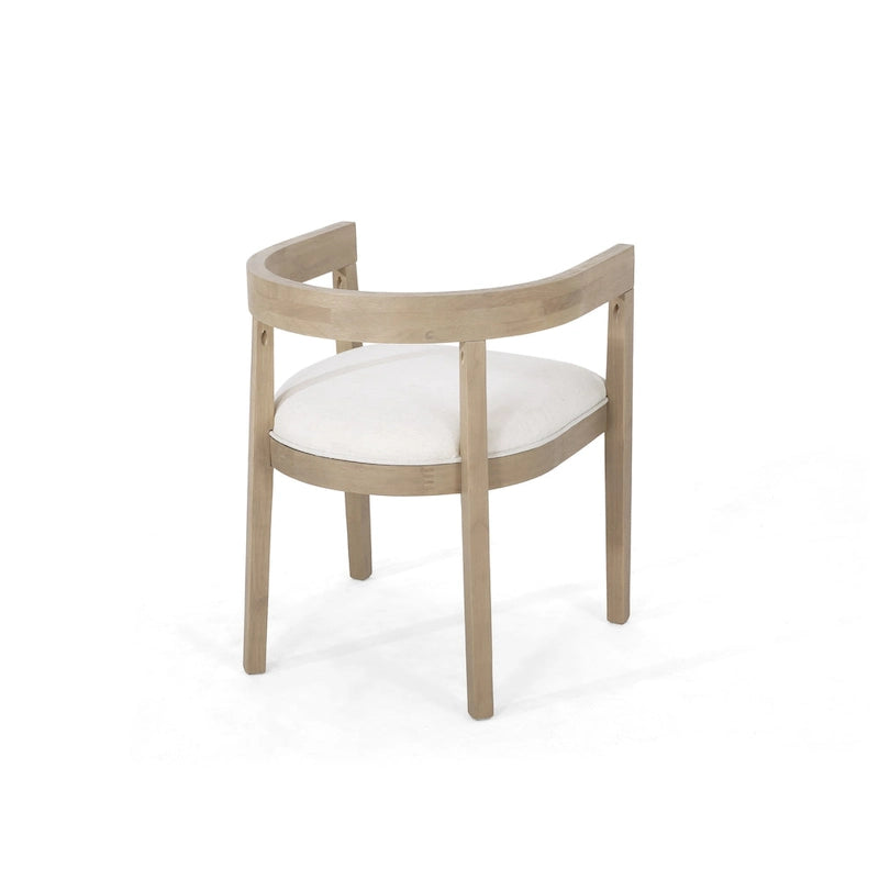 Christopher Knight Home - Ensemble de salle à manger Livia avec table de 95 pouces et chaises rembourrées