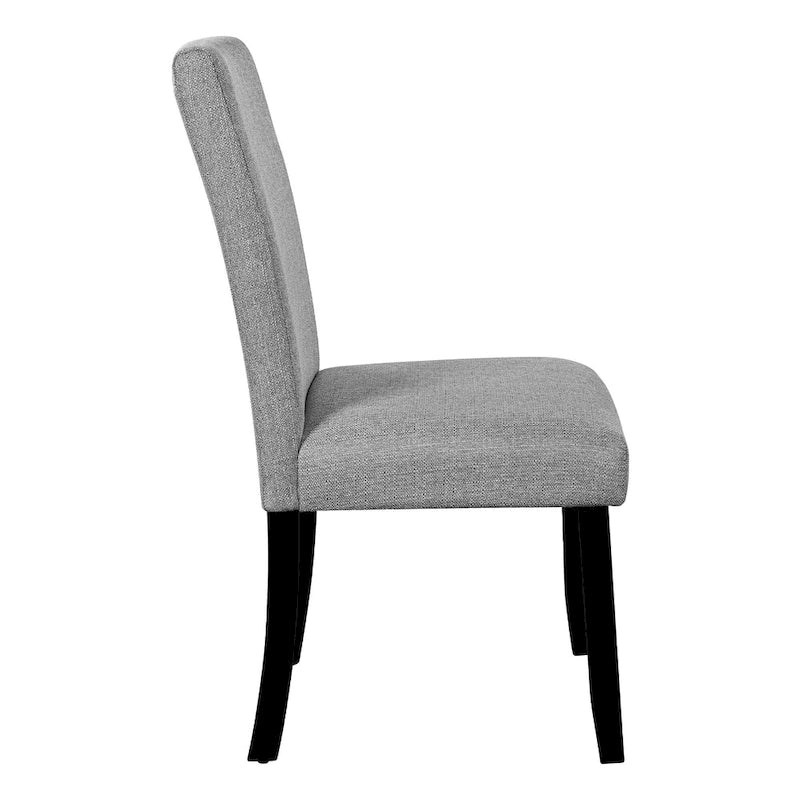 Ensemble de 5 meubles de salle à manger en bois, table ronde pour 4 personnes avec plateau effet marbre et 4 chaises rembourrées