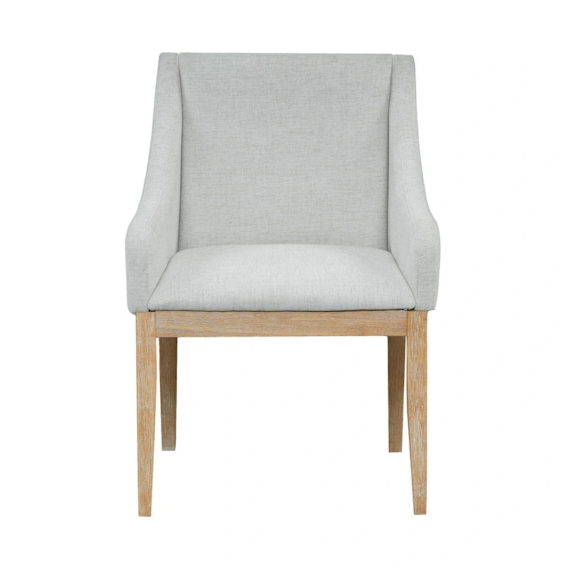 Ensemble de salle à manger rustique 7 pièces avec table extensible et 6 chaises