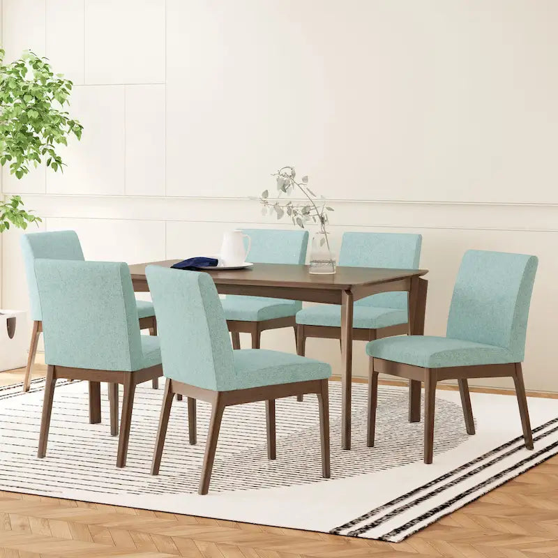 Ensemble de salle à manger 7 pièces Atherton Wood par Christopher Knight Home