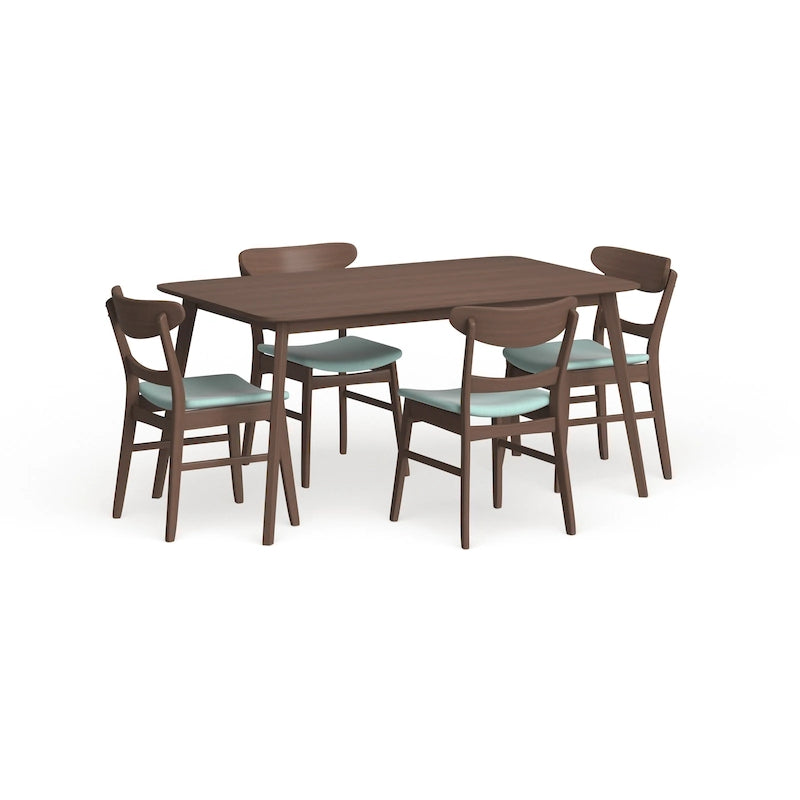Ensemble de salle à manger Bryner Mid-Century Modern 5 pièces par Christopher Knight Home