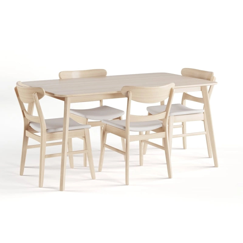 Ensemble de salle à manger Bryner Mid-Century Modern 5 pièces par Christopher Knight Home