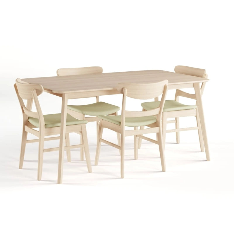 Ensemble de salle à manger Bryner Mid-Century Modern 5 pièces par Christopher Knight Home