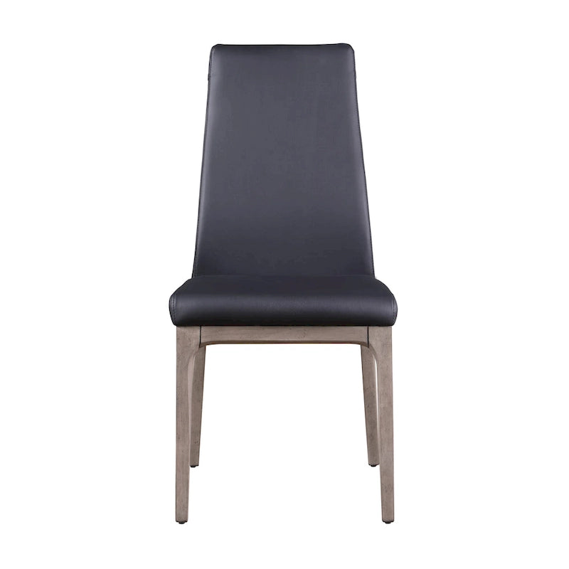Ensemble de salle à manger Somette Pogo Criss Cross avec chaises noires
