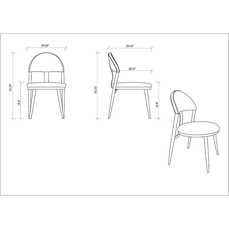 Ensemble de salle à manger marbré Kona Somette avec chaises taupe et or