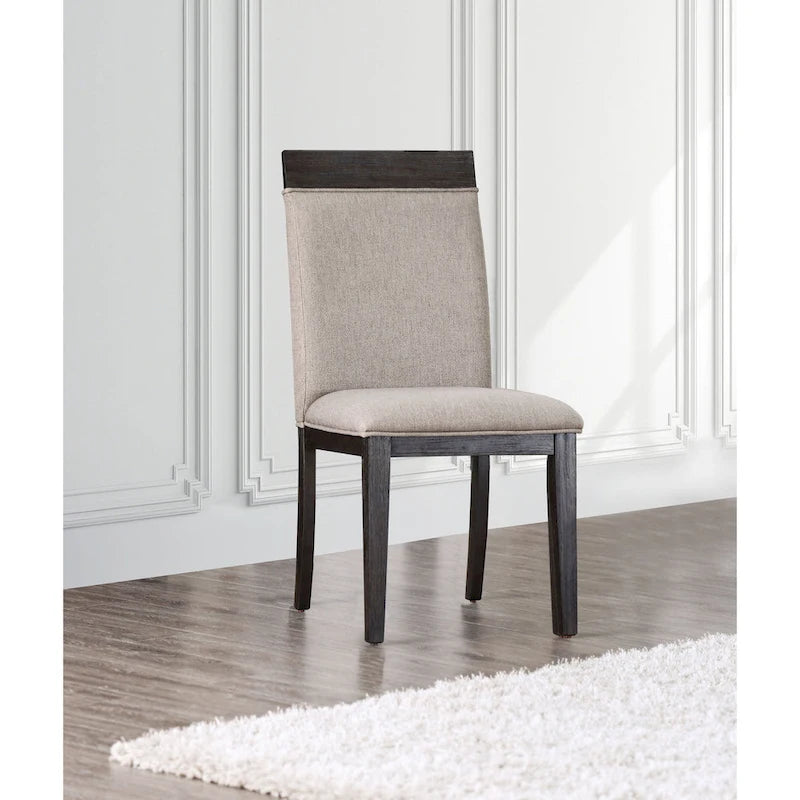 Ensemble de salle à manger 7 pièces Shatterley marron contemporain par Furniture of America