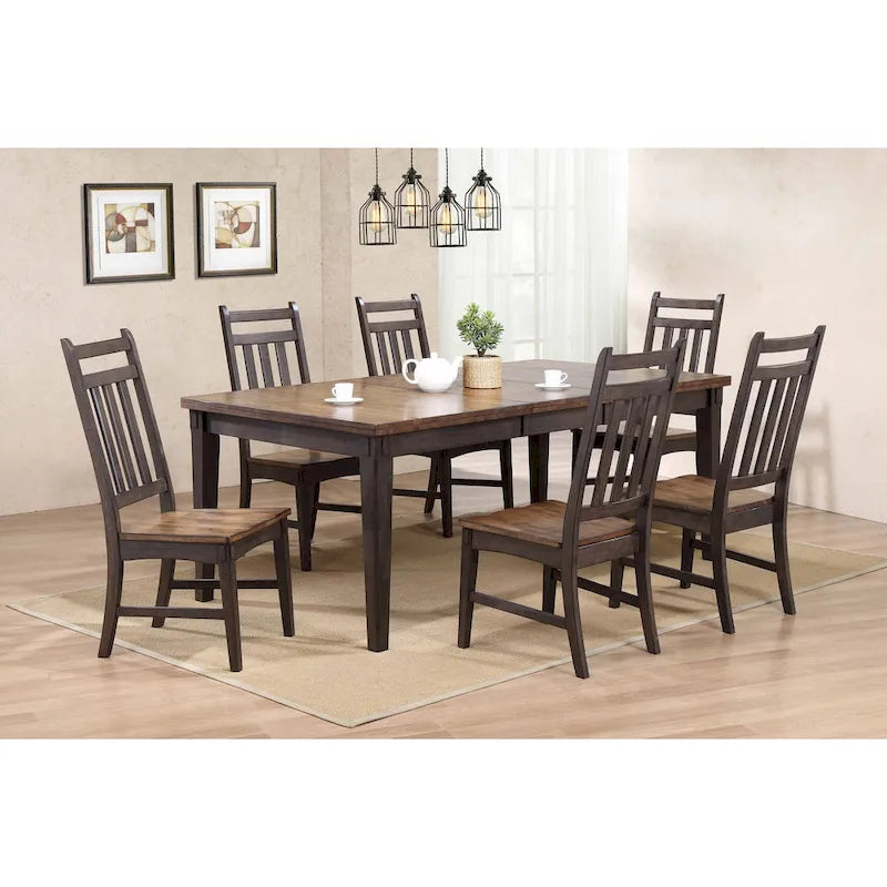 Fisher 7 Piece Solid Wood Dining Set