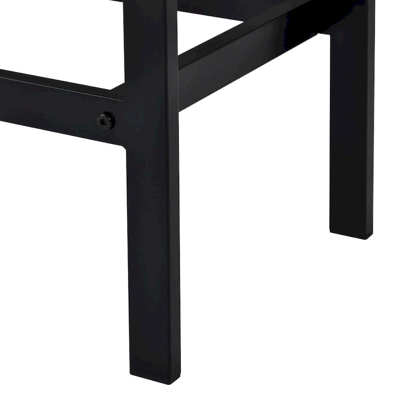 Ensemble de table à manger extra-longue hauteur comptoir