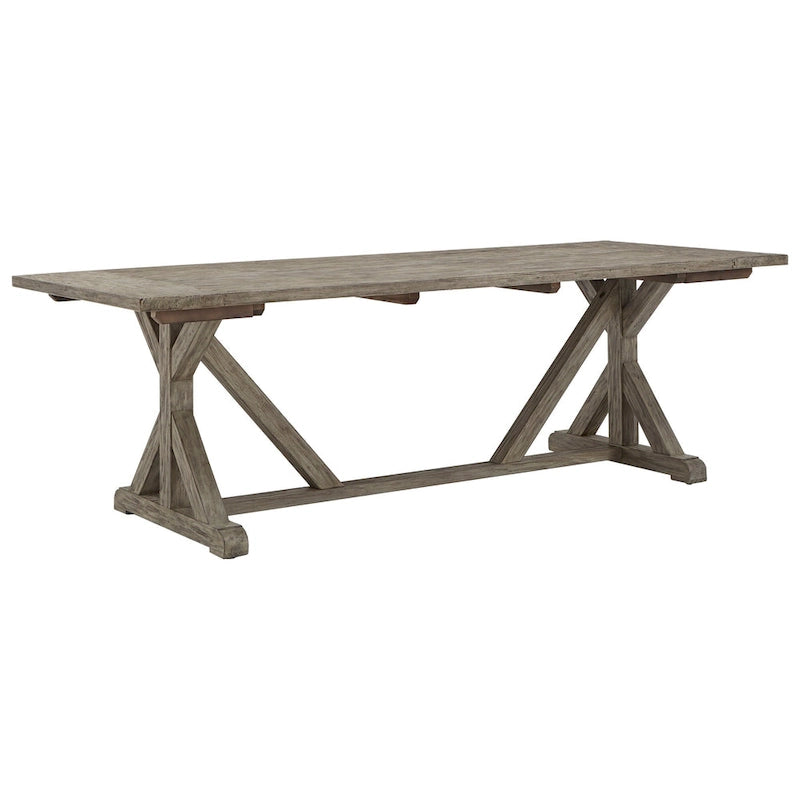 Ensemble de salle à manger Paloma en bois recyclé gris antique par iNSPIRE Q Artisan