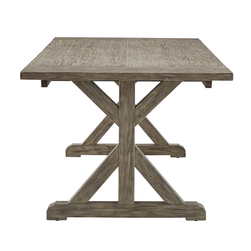 Ensemble de salle à manger Paloma en bois recyclé gris antique par iNSPIRE Q Artisan