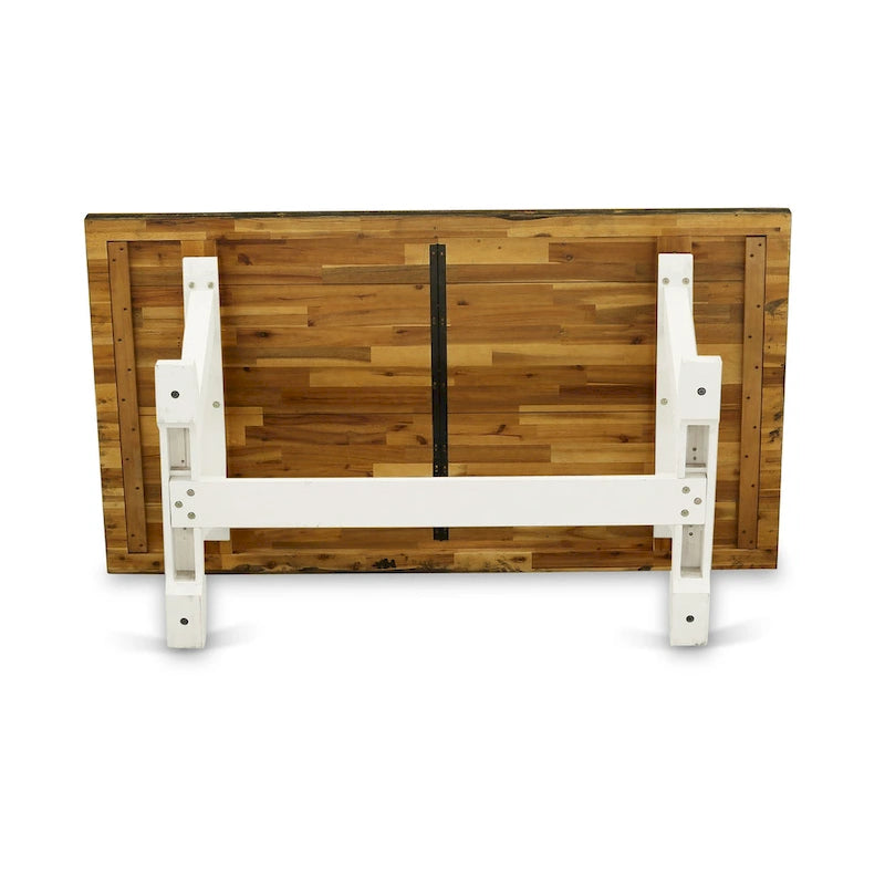 Ensemble de cuisine East West Furniture - une table à manger et des chaises en tissu de lin crème, blanc lin (options de pièces)