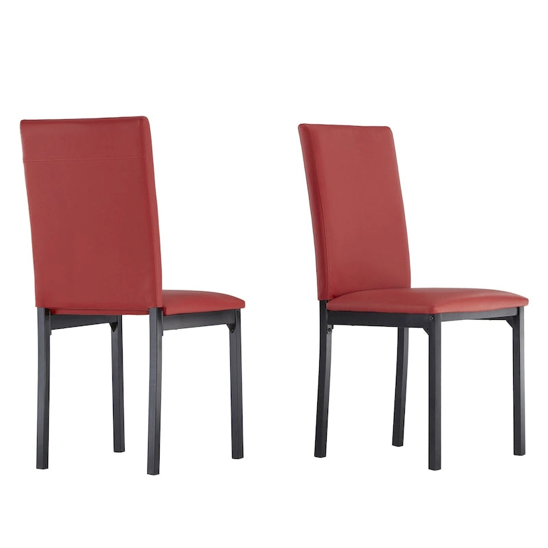 Ensemble de salle à manger 5 pièces en métal et faux marbre Darcy par iNSPIRE Q Bold