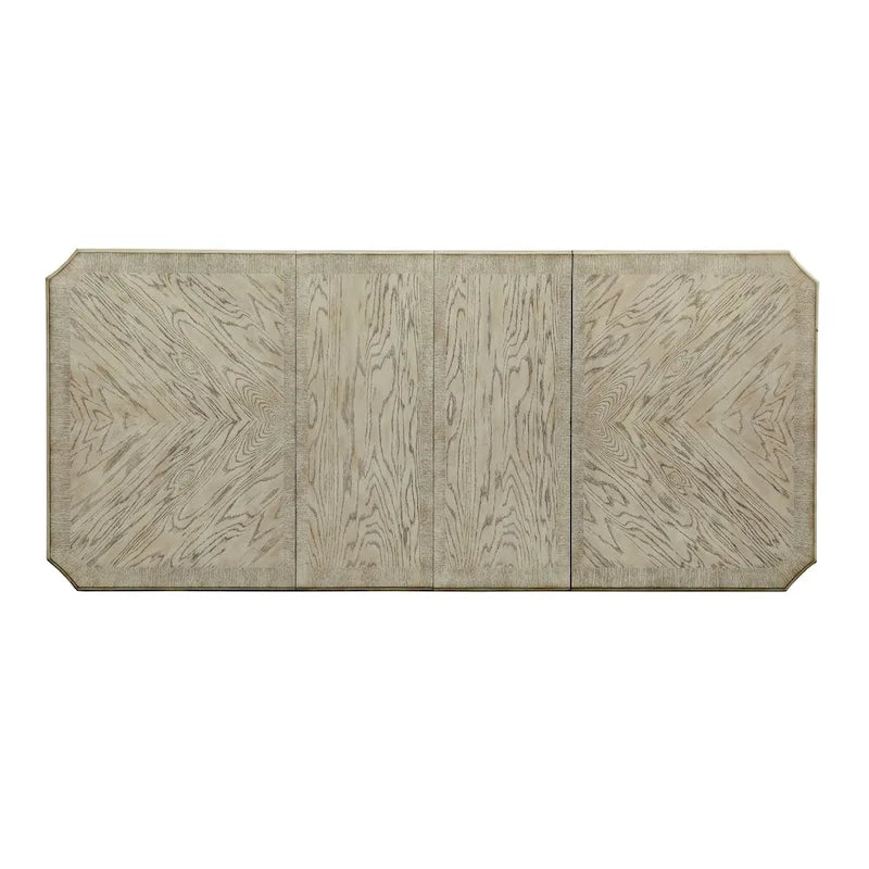 Ensemble de salle à manger 9 pièces Tani Traditional White Wood par Furniture of America