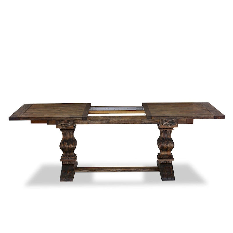 East West Furniture Dining Set Consists of a Rectangle Wooden Table and Upholstered Chairs, Jacobean (Pieces Options)