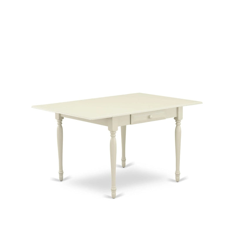 East West Furniture Ensemble de salle à manger comprenant une table de salle à manger rectangulaire avec rallonge et des chaises de salle à manger (options de couleur de finition)