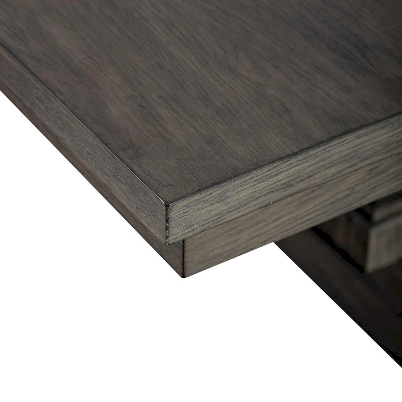 Ensemble de 7 pièces Westfield Havana Brown avec table tréteau