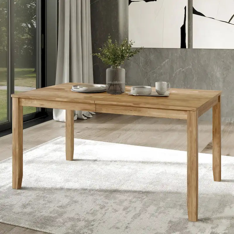 Ensemble de salle à manger classique 5 pièces en bois CraftPorch
