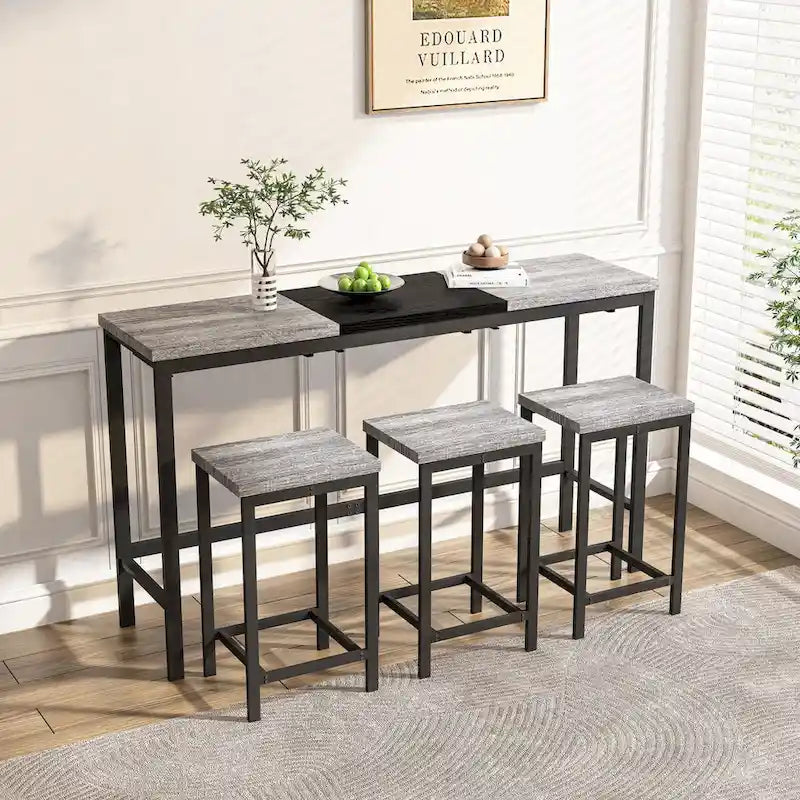 Longue table à manger