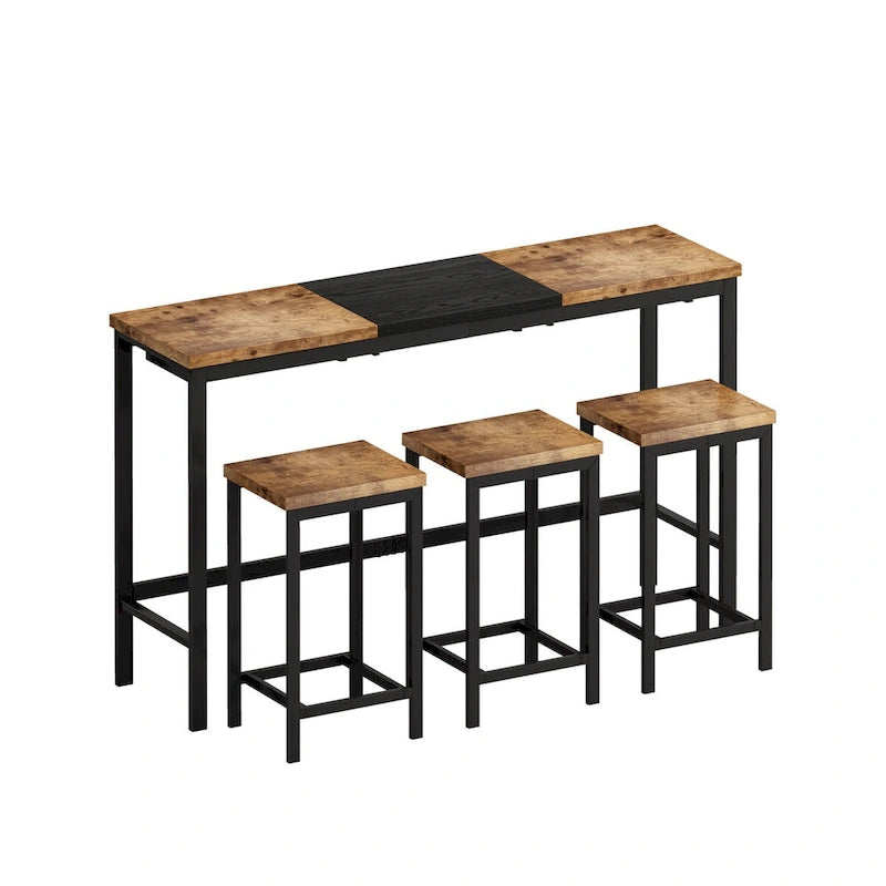 Longue table à manger