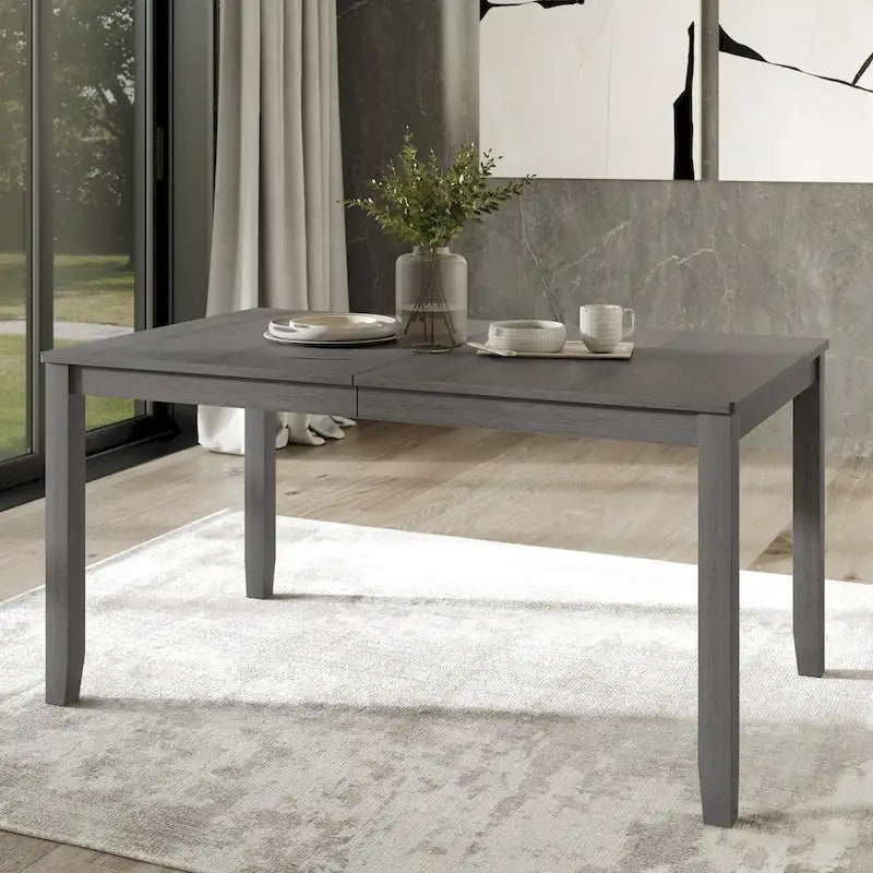 Ensemble de salle à manger en bois de 5 pièces de style campagnard CraftPorch