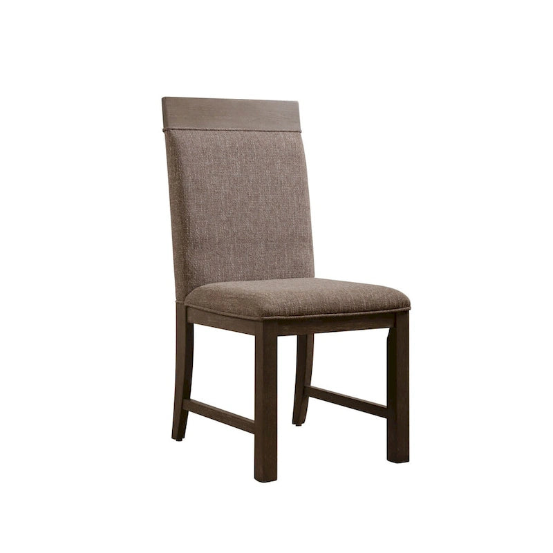 Ensemble de salle à manger extensible 7 pièces gris Cruz Transitional Furniture of America