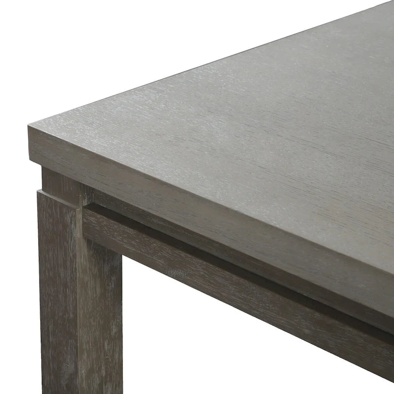 Ensemble de salle à manger extensible 7 pièces gris Cruz Transitional Furniture of America