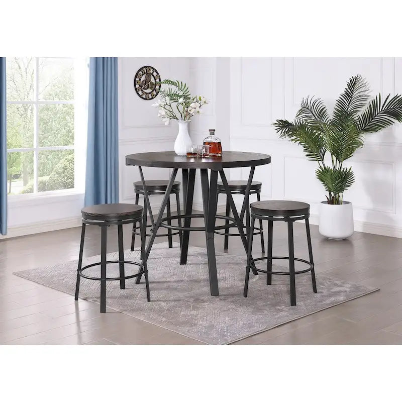 Ensemble de salle à manger 5 pièces Bridgevine Home Enzo pour comptoir
