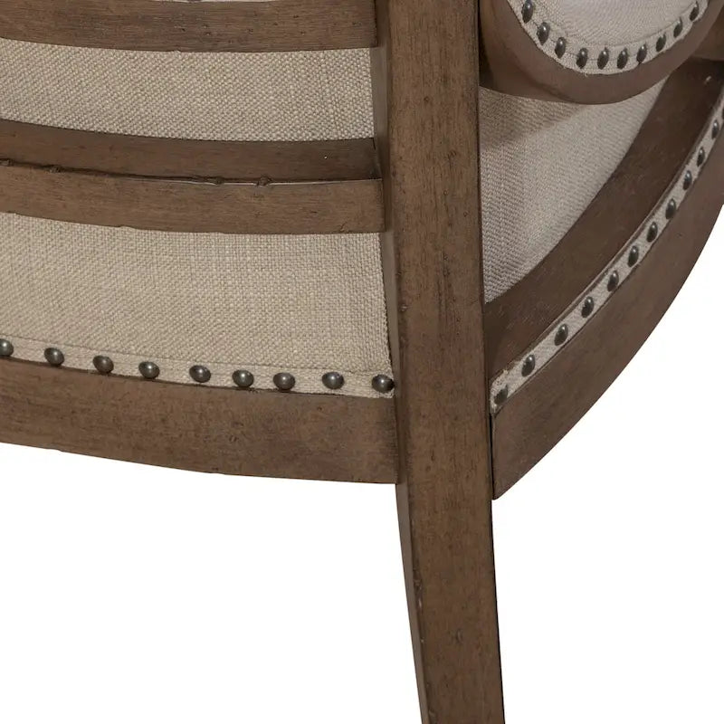 Ensemble table de salle à manger et chaises de ferme Americana, taupe clair, avec piédestal, plusieurs options disponibles