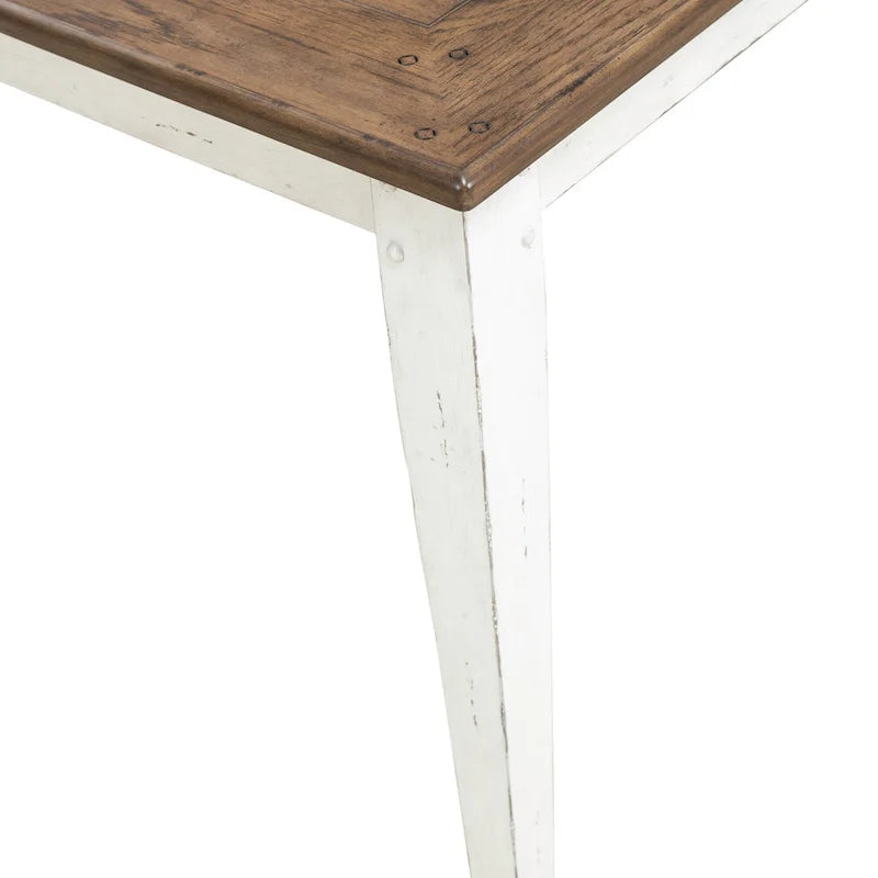 Ensemble de table rectangulaire Al Fresco avec chaises de salle à manger Plusieurs options
