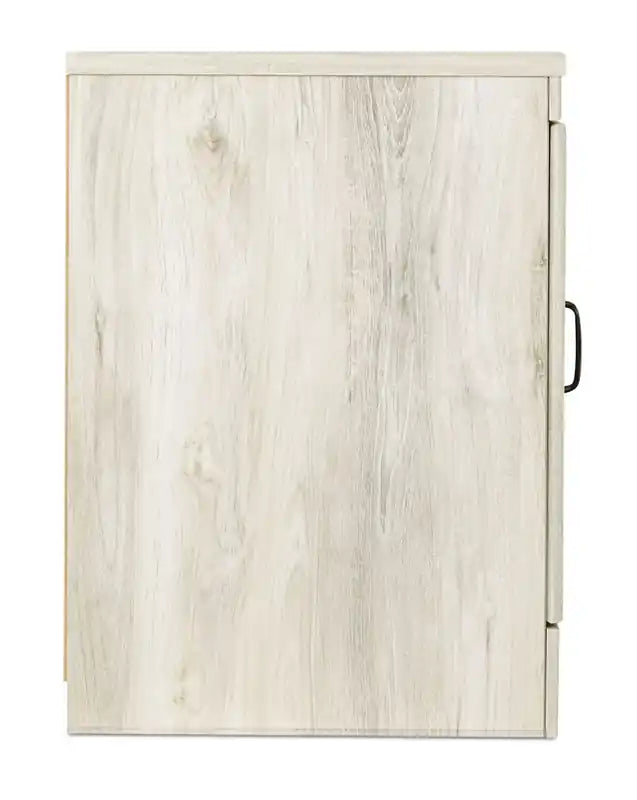 63 Rustic TV Stand with Storage and Cable Management for TVs up to 70 - Whitewash