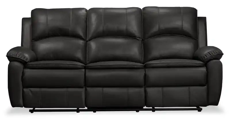 Chandler 82 Leather-Look Fabric Power Reclining Sofa with USB Ports