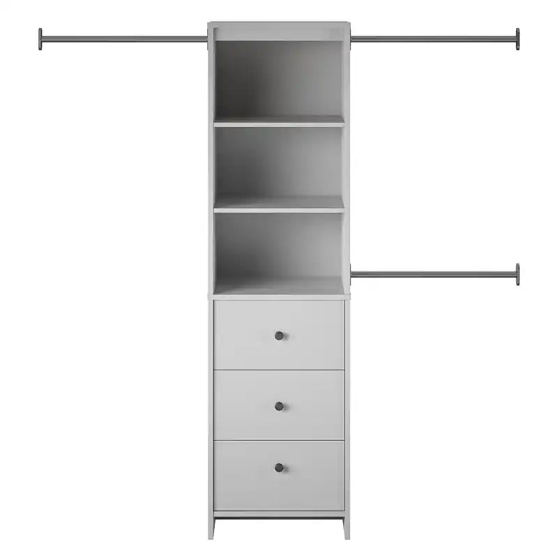 Closet Storage Organizer - Dove Grey