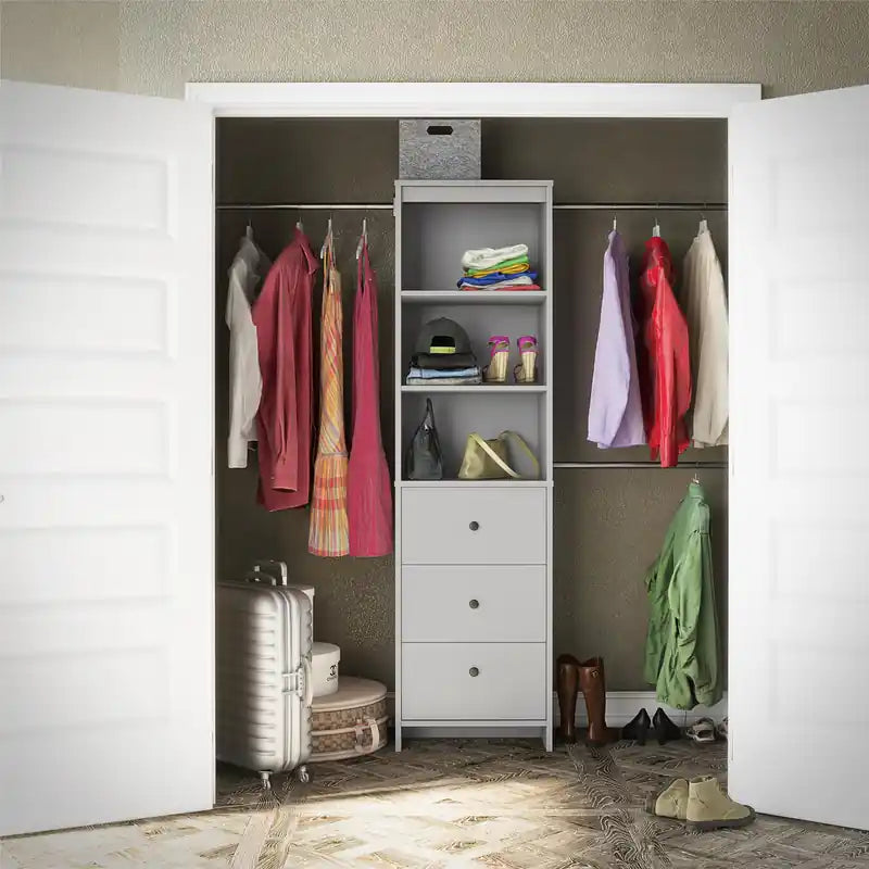 Closet Storage Organizer - Dove Grey