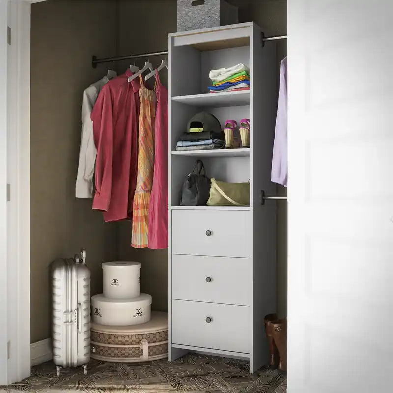 Closet Storage Organizer - Dove Grey