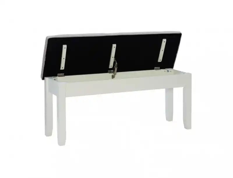 Fabric Storage Dining Bench