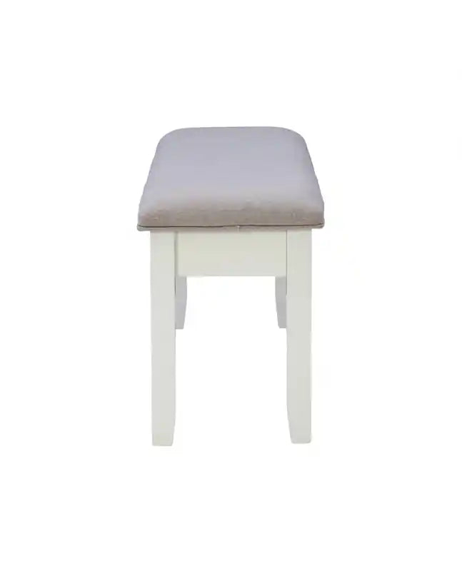 Fabric Storage Dining Bench