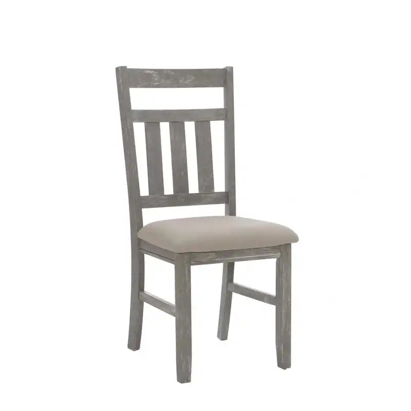 Turino Fabric Weathered Grey Dining Chair