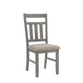 Turino Fabric Weathered Grey Dining Chair