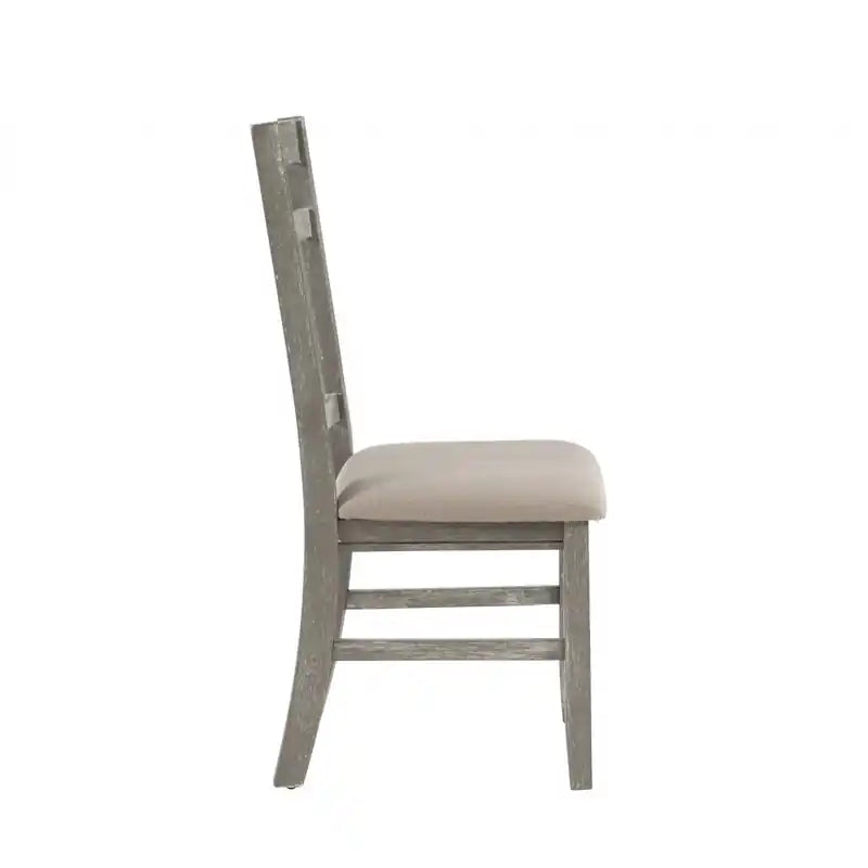 Turino Fabric Weathered Grey Dining Chair