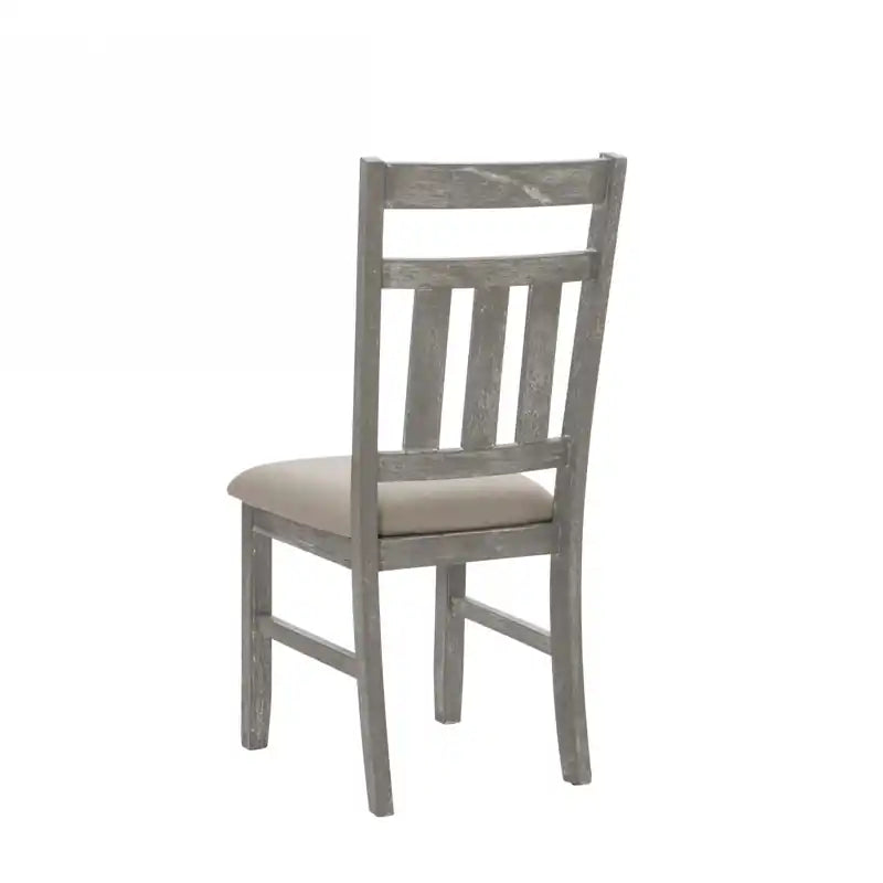 Turino Fabric Weathered Grey Dining Chair