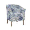 Simon Fabric Oceanside Accent Chair