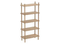 52 Open Bookcase With 5 Shelves