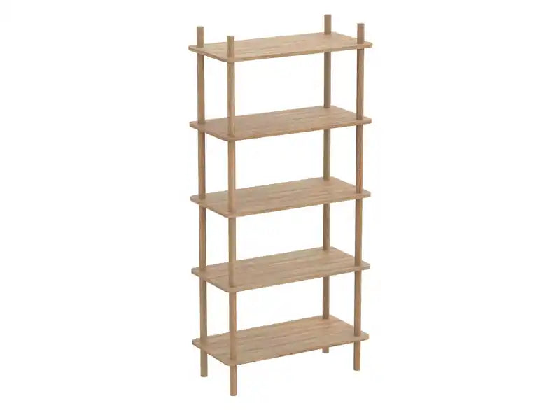 52 Open Bookcase With 5 Shelves