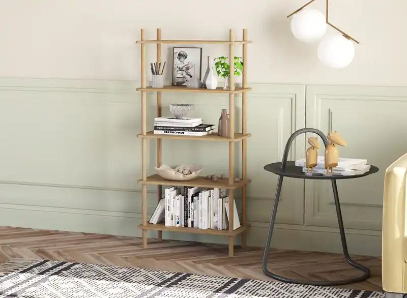 52 Open Bookcase With 5 Shelves