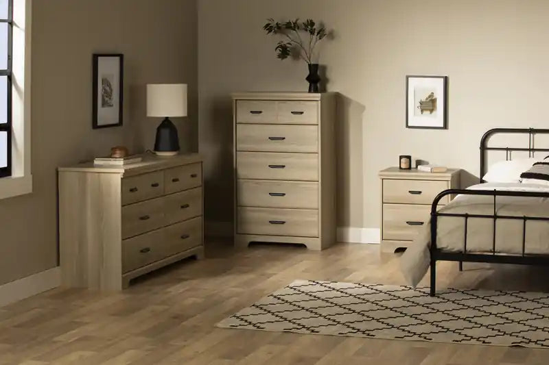 Versa 6-drawer Dresser - Natural Ash
