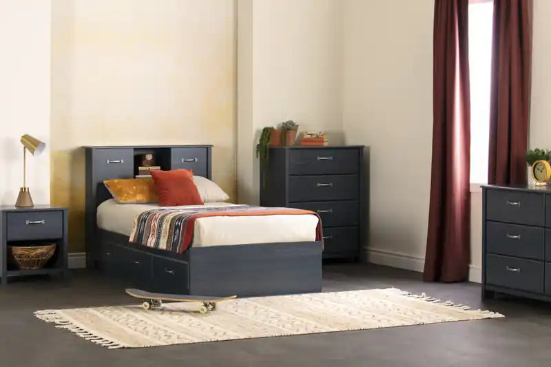 Ulysses 6-drawer Dresser - Blueberry