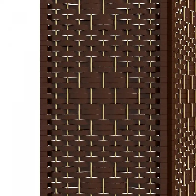 6 Panel Folding Room Divider 5.6 Ft Privacy Screen